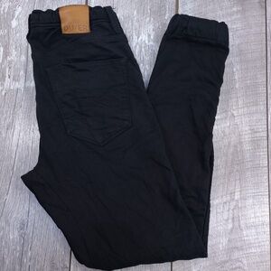 DUER No Sweat Pants Mens 32x31 Black N2X Slim Fit Mid Rise Tapered Leg Stretch